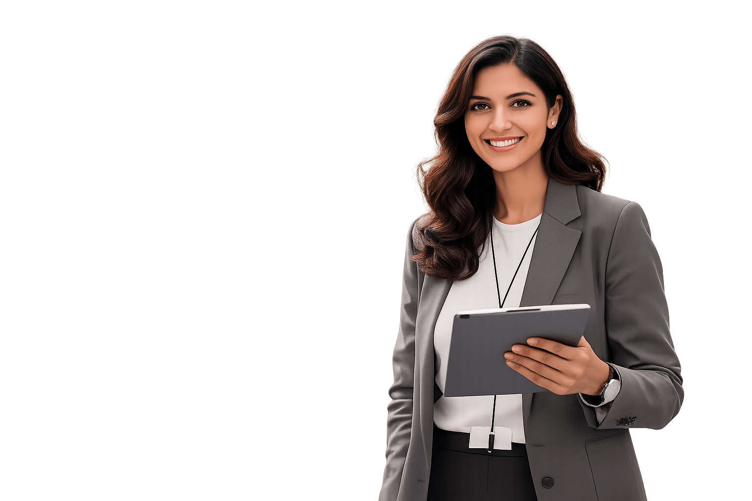 Student using platform